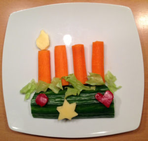 Adventsgesteck.