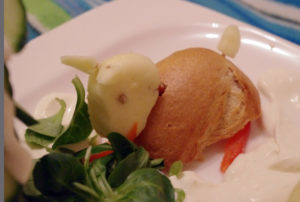 GEmüse-Brötchen-Reh