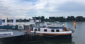 MS Wissenschaft am Anleger Mainz